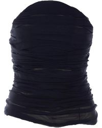 Balenciaga - Fitted Bustier Top - Lyst