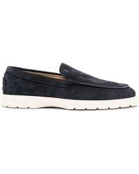 Tod's - Leather Slippers With Rubber Sole - Lyst