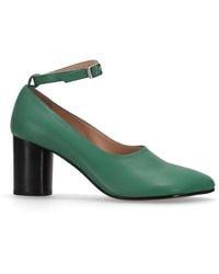 Niccolò Pasqualetti - Obliqua Block Heel Pumps - Lyst