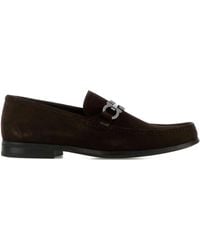 Ferragamo - Loafer With Gancini Buckle - Lyst