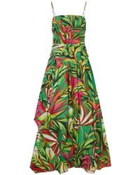 FARM Rio - Long Tropical Dress With Thin Straps - Lyst