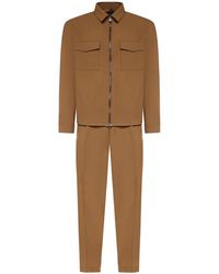 Santaniello - Wool Blend Coordinated Suit - Lyst