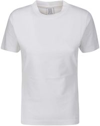 Vetements - Embroidered Tonal Logo Fitted T-Shirt - Lyst