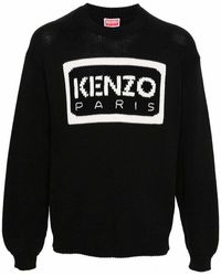 KENZO - Paris Cotton Jumper - Lyst