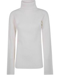 TOTEME - Slit Sleeves Knit - Lyst