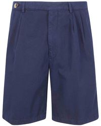 Brunello Cucinelli - Bermuda Trousers - Lyst