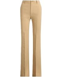 Ralph Lauren - Woven-Straight-Pants-City Crepe - Lyst