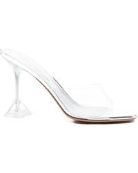 AMINA MUADDI - Lupita Glass Slipper 95 Sandals - Lyst