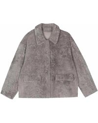 DESA NINETEENSEVENTYTWO - Shearling Jacket - Lyst