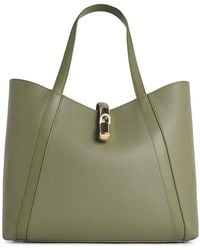 Furla - Shopping Goccia Leather Bag - Lyst