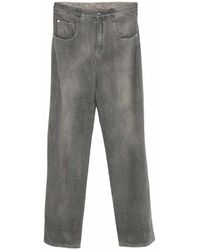 Ermanno Scervino - Pure Cotton Baggy Jeans - Lyst