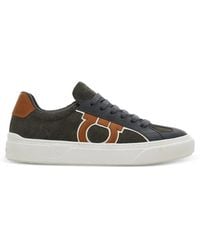 Ferragamo - Thor 3 Gancini Sneakers - Lyst