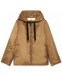 Max Mara - Padded Water-Repellent Hooded Jacket - Lyst