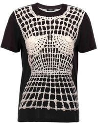 Balmain - T-Shirt With Print - Lyst