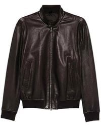 Tagliatore - Leather Jacket - Lyst