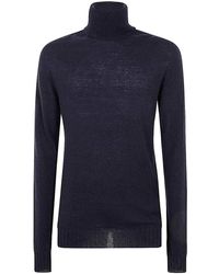 MD75 - Turtle Neck Cashmere Sweater - Lyst