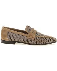 Brunello Cucinelli - Sparkling Net Loafers - Lyst