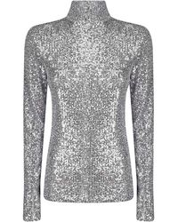 Rabanne - High Neck Pullover - Lyst