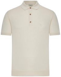 Etro - Short-Sleeved Cotton Polo Shirt - Lyst