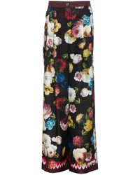 Dolce & Gabbana - Multicolor Pants Frontal With Buttons - Lyst