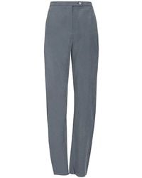 Emporio Armani - Trousers With Elasticated Waist - Lyst