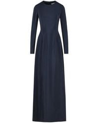 Maison Margiela - Cupro Maxi Dress - Lyst