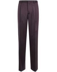Lardini - Regular Fit Knit Trousers - Lyst