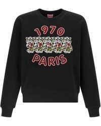 KENZO - 'wild Tiger Embroidered' Sweatshirt - Lyst
