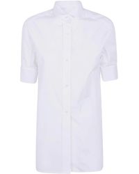 Maison Margiela - Snapped Button Short Sleeves Shirt - Lyst