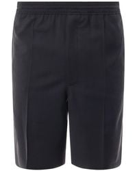 Givenchy - Virgin Wool Bermuda Shorts - Lyst