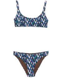 Fisico - Print Bikini Set - Lyst