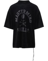 MASTERMIND WORLD - Velour T-Shirt - Lyst