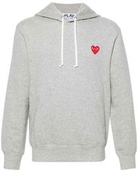 Comme des Garçons - Logo Cotton Hoodie - Lyst