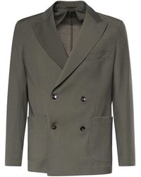 Michael Coal - Mc-Austin Double-Breasted Blazer - Lyst