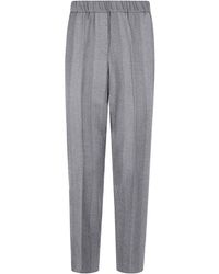 Peserico - Stretch Waisted Trousers - Lyst