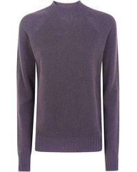 Drumohr - Round Neck Sweater - Lyst