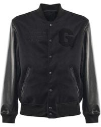 Giuliano Galiano - Varsity Bomber Jacket - Lyst