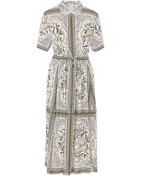 Tory Burch - Cinched Zip Dress - Lyst