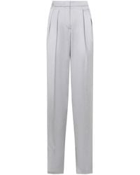 Giorgio Armani - Silk Trousers - Lyst