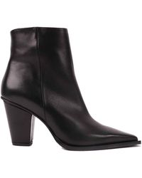 Albano - Leather Boots - Lyst