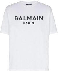 Balmain - Loose Ss T-Shirt - Lyst