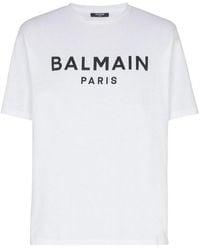Balmain - Loose Ss T-Shirt - Lyst