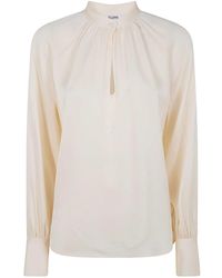 Filippa K - Stand Collar Blouse - Lyst