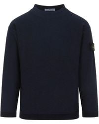 Stone Island - Round-Neck Knitwear - Lyst