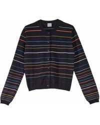 Paul Smith - Cardigan Riga Estiva Ps - Lyst