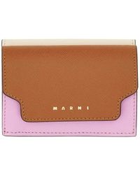 Marni - Tri-Fold Wallet - Lyst
