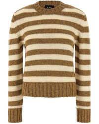 A.P.C. - Suéter Cuello Redondo - Lyst