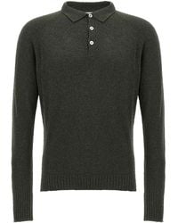 Ma'ry'ya - Boucl Cotton Polo Shirt - Lyst