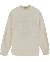 Moncler - Sweatshirt With Long Sleeves - Lyst