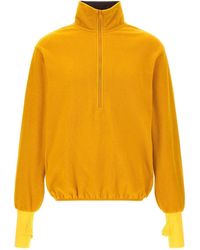 Entire studios - Shell Fleece Pullover Fleece Sweatshirt - Lyst
